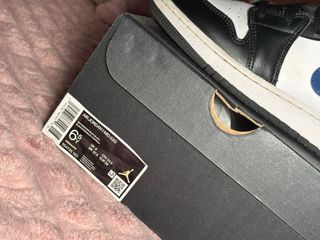 Nike Air Jordan 1 Mid Negro/Azul