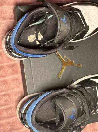 Nike Air Jordan 1 Mid Negro/Azul