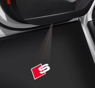 LED Audi S Puertas Proyector Logo
