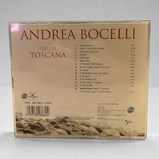 CD Andrea Bocelli - Cieli di Toscanar