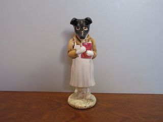 Rara Statuetta Cane Pickles Beatrix Potter Beswick