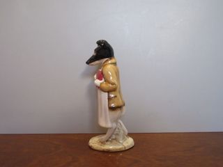 Rara Statuetta Cane Pickles Beatrix Potter Beswick
