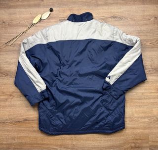 Adidas Piumino Sportivo Blu/Grigio Taglia L