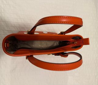 Bolso Michael Kors Jet Set Mini Lunares Naranja