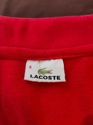 Polo Lacoste Hombre Talla 4 (M)