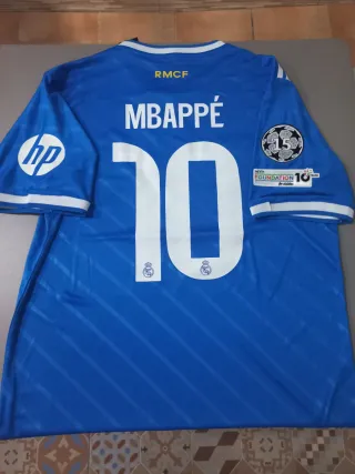 Camiseta Real Madrid Adidas Azul XL