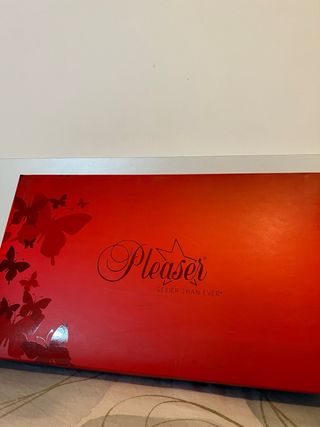 Botas Pole Dance Pleaser Negras/Azules