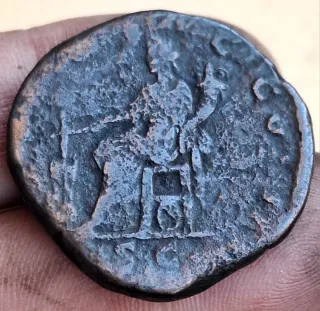 Clodio Albino!Sestercio raro y muy escaso!MBC!R2!!