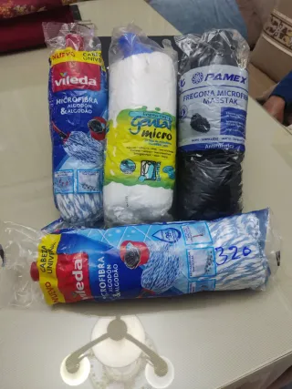 Recambios Fregona Microfibra Vileda y Pamex