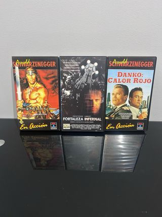 VHS Arnold Schwarzenegger En Acción