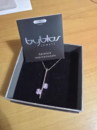 Collana in argento Byblos