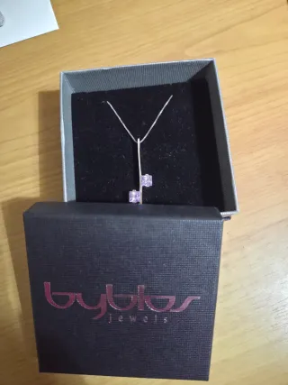 Collana in argento Byblos