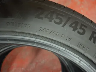 Neumáticos 245/45/19 continental