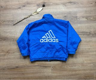 Giacca Adidas Double Face Blu/Nero