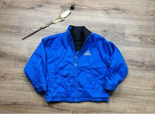 Giacca Adidas Double Face Blu/Nero