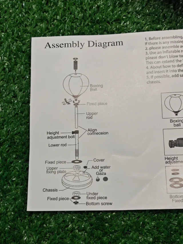 Saco de Boxeo Infantil con Guantes y Bomba