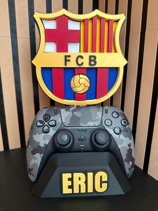 Soporte Mando PS5 Personalizado FCB