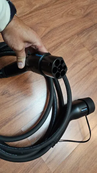 Cable Carga Coche Eléctrico 22 kW tipo 2