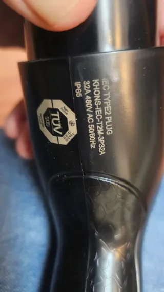 Cable Carga Coche Eléctrico 22 kW tipo 2