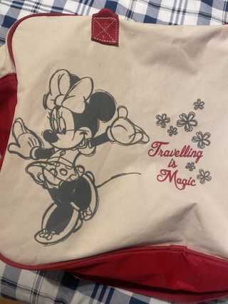 2 Bolsos Minnie Mouse Disney Rojos.