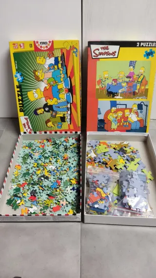 Pack de 3 puzzles de the Simpsons de Educa