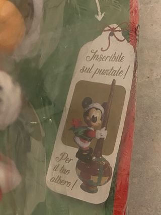 Topolino Statuetta Albero Natale Disney