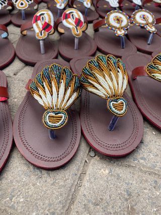 Sandalias Artesanales Kenya Hechas a Mano