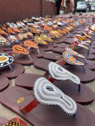 Sandalias Artesanales Kenya Hechas a Mano