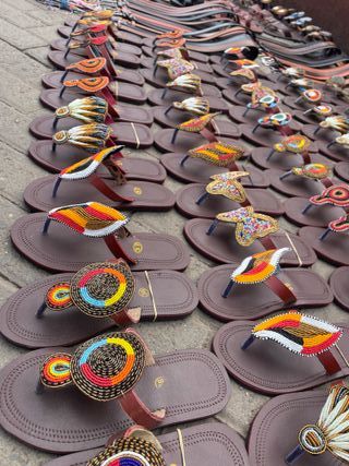 Sandalias Artesanales Kenya Hechas a Mano