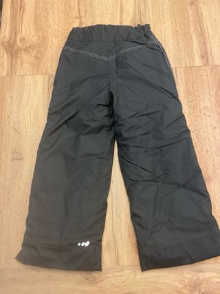 Pantalón de nieve infantil negro