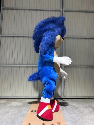 Disfraz Sonic Cabezudo Adulto