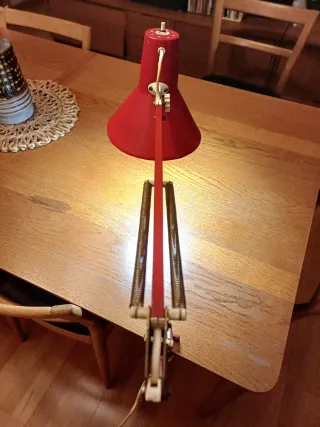 Lámpara flexo vintage estilo nórdico