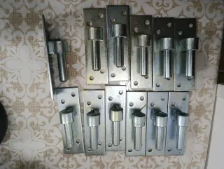 10 pezzi di Cardine saldare piastra rettangolari