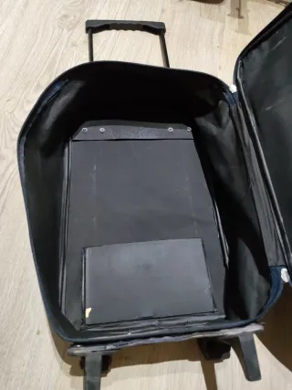 Maleta de viaje cuadros