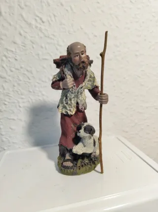 Lote 3 pastores con perros Belén