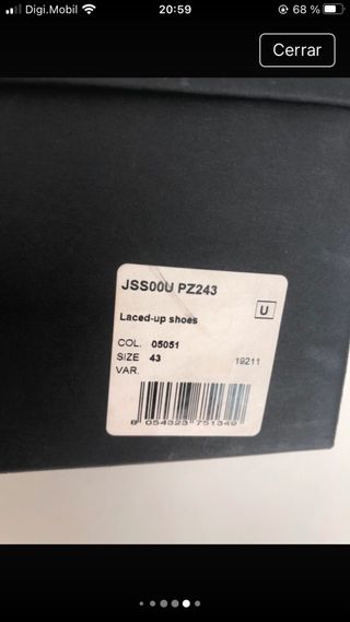 Caja Roberto Cavalli Firenze Negra