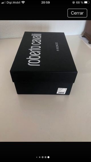 Caja Roberto Cavalli Firenze Negra