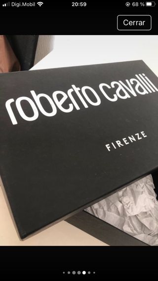 Caja Roberto Cavalli Firenze Negra