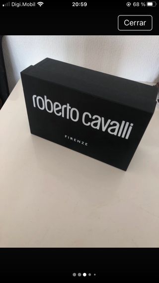 Caja Roberto Cavalli Firenze Negra