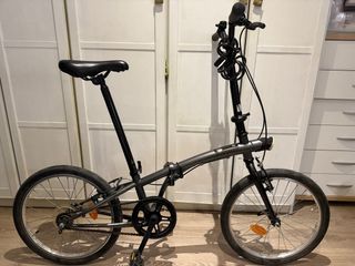 Bicicleta Plegable + Casco nuevo