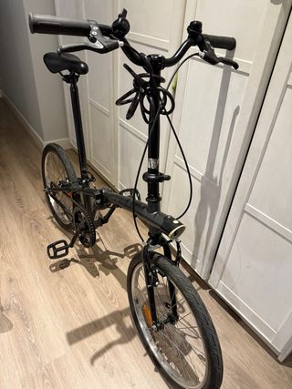 Bicicleta Plegable + Casco nuevo