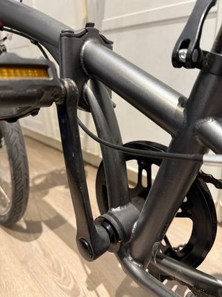 Bicicleta Plegable + Casco nuevo