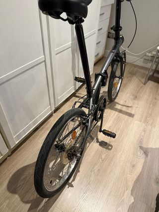 Bicicleta Plegable + Casco nuevo