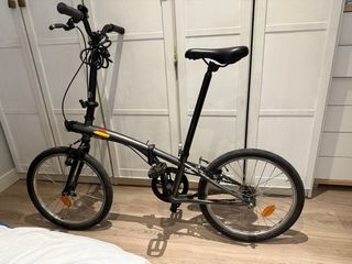Bicicleta Plegable + Casco nuevo