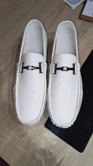 Zapatos de vestir blancos para hombre
