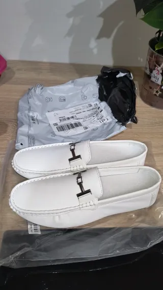 Zapatos de vestir blancos para hombre