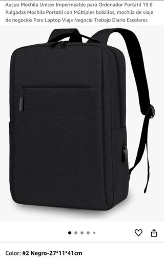 NUEVA Mochila Unisex Impermeable Portátil