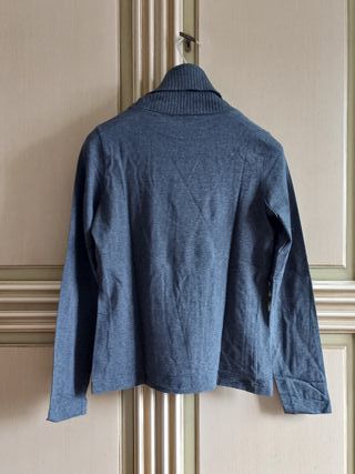 Maglione Escada con strass grigio