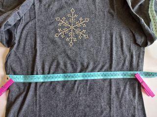 Maglione Escada con strass grigio