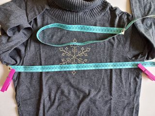 Maglione Escada con strass grigio